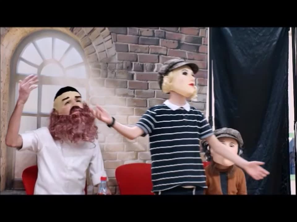 פוסטר ההצגה הדב המרקד